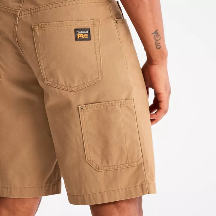 Short workwear Timberland PRO Son-Of-A-Short pour homme en jaune foncé