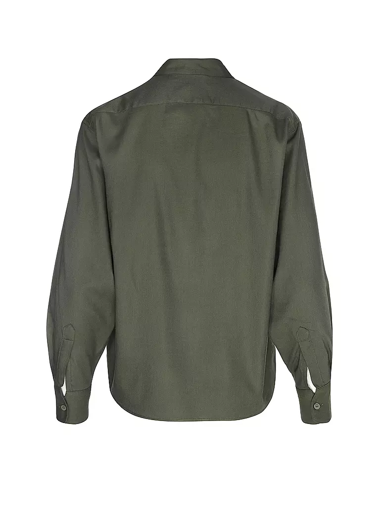 SKFK Bluse LANTZ  dunkelgrün