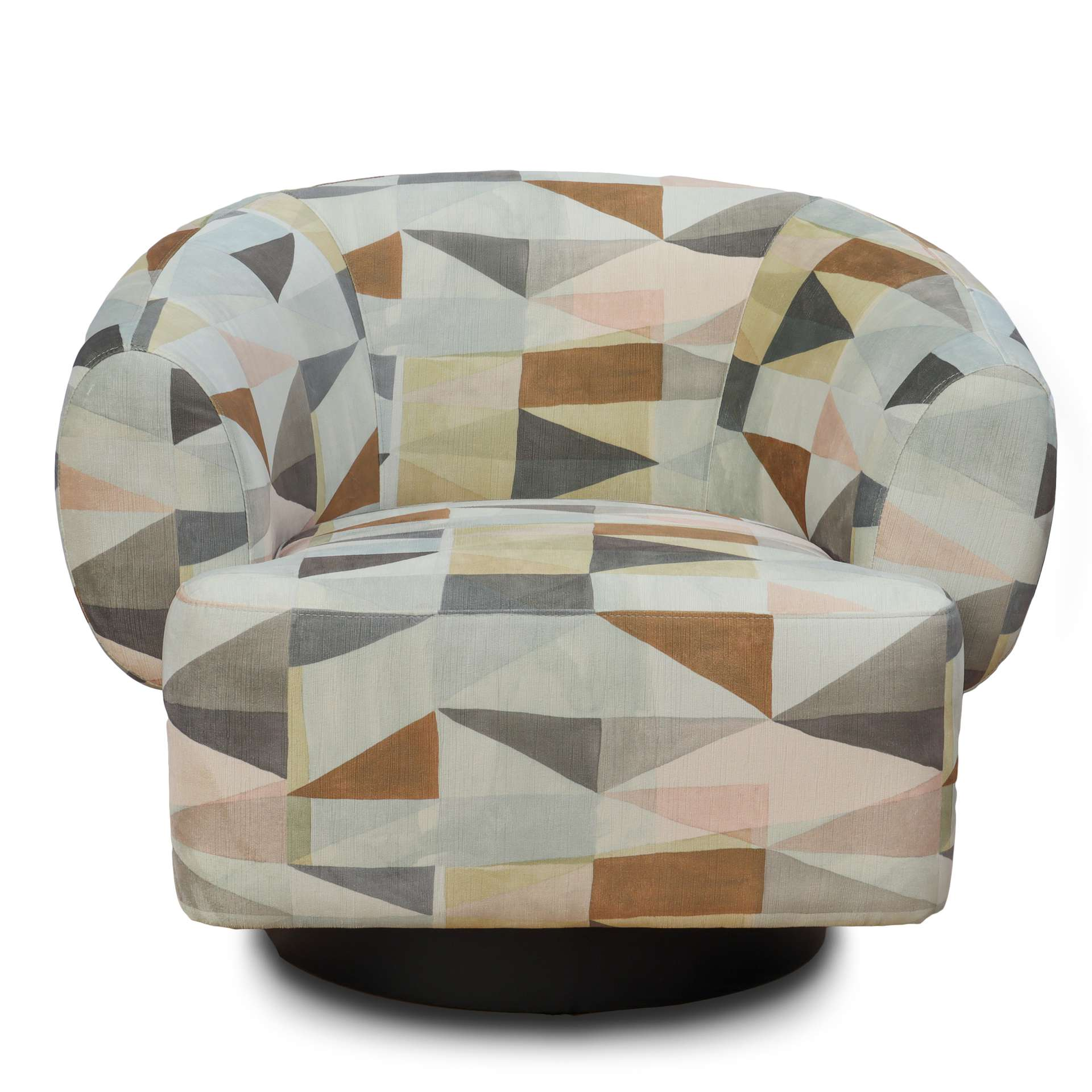 Fauteuil Izzy retro pastel