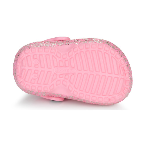 Crocs - Classic Lined Glitter Clog T - Rose