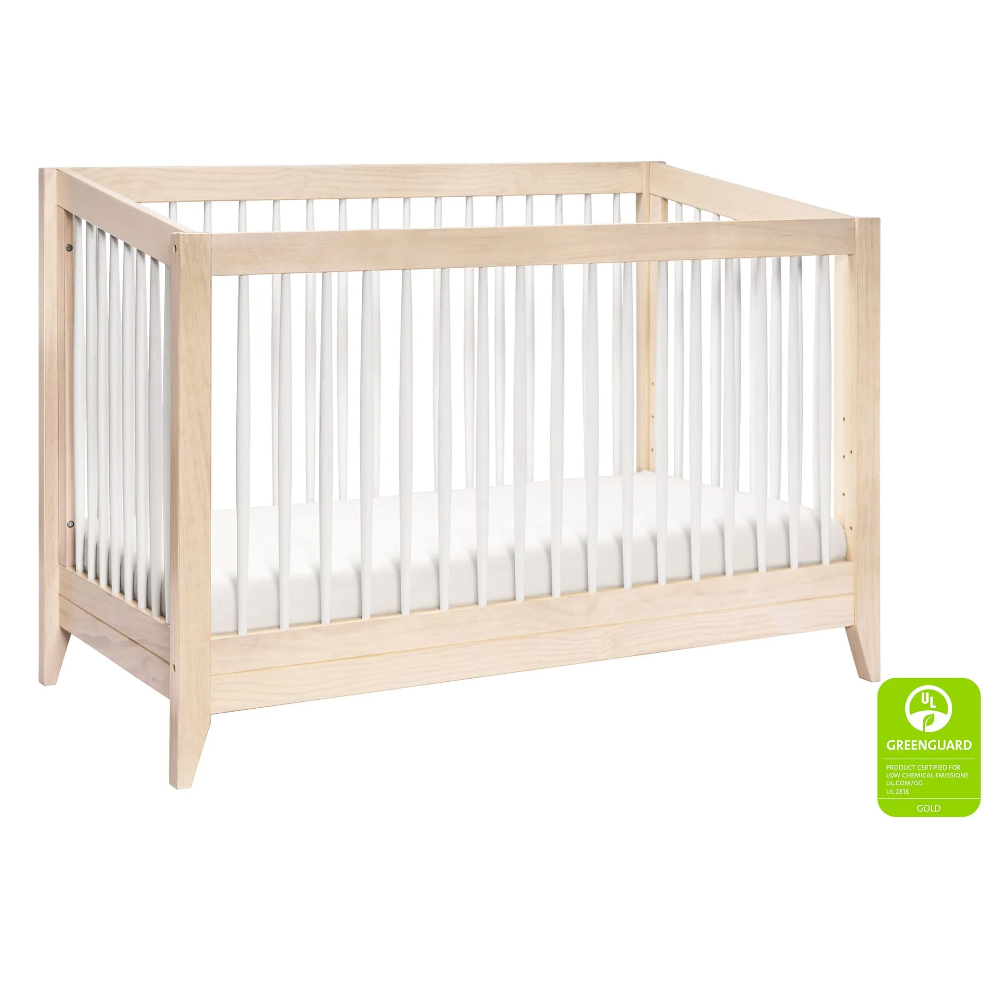 Babyletto Couchette Convertible 4 en 1 Sprout - Blanc  Naturel Lavé