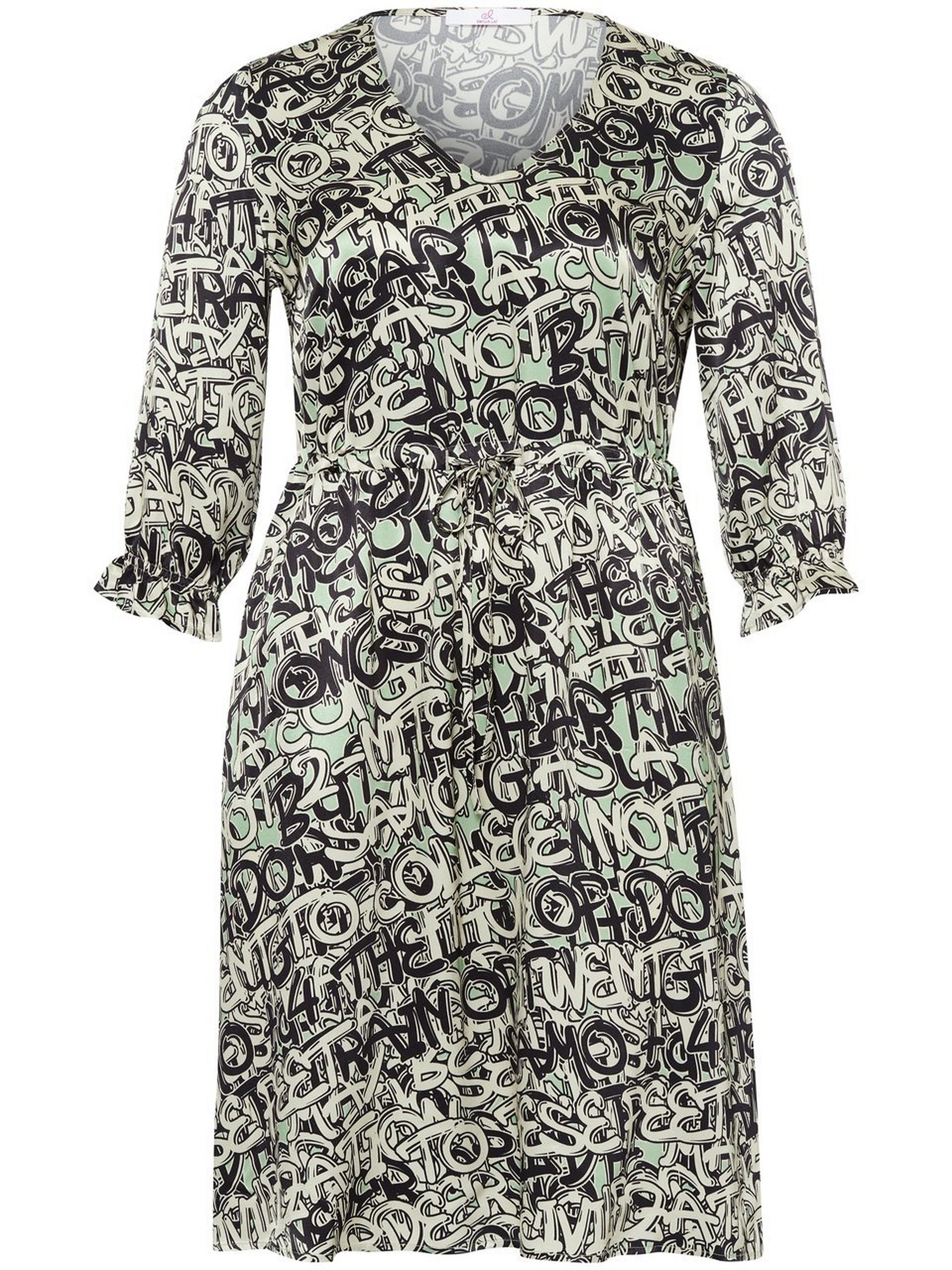 Kleid mit V-Ausschnitt