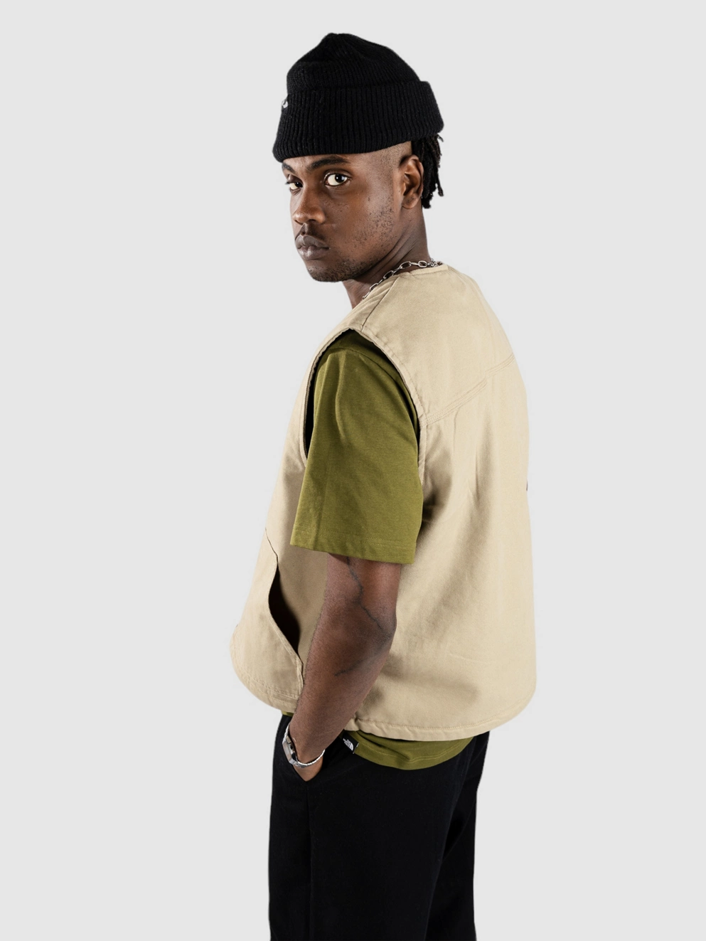 Dickies Duck Canvas Summer Vest sw desert sand
