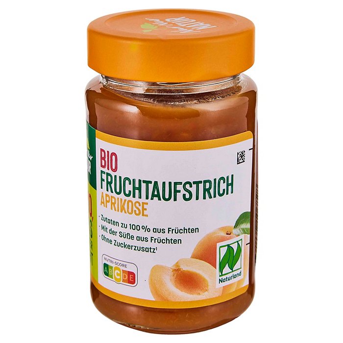 NUR NUR NATUR Bio-Fruchtaufstrich 250 g, Aprikose