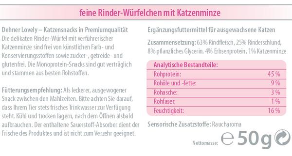 Dehner Premium Lovely Katzensnack Ein