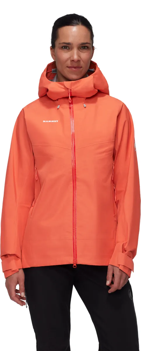 Mammut Crater Iv Hs Hooded Jacket Women Peach