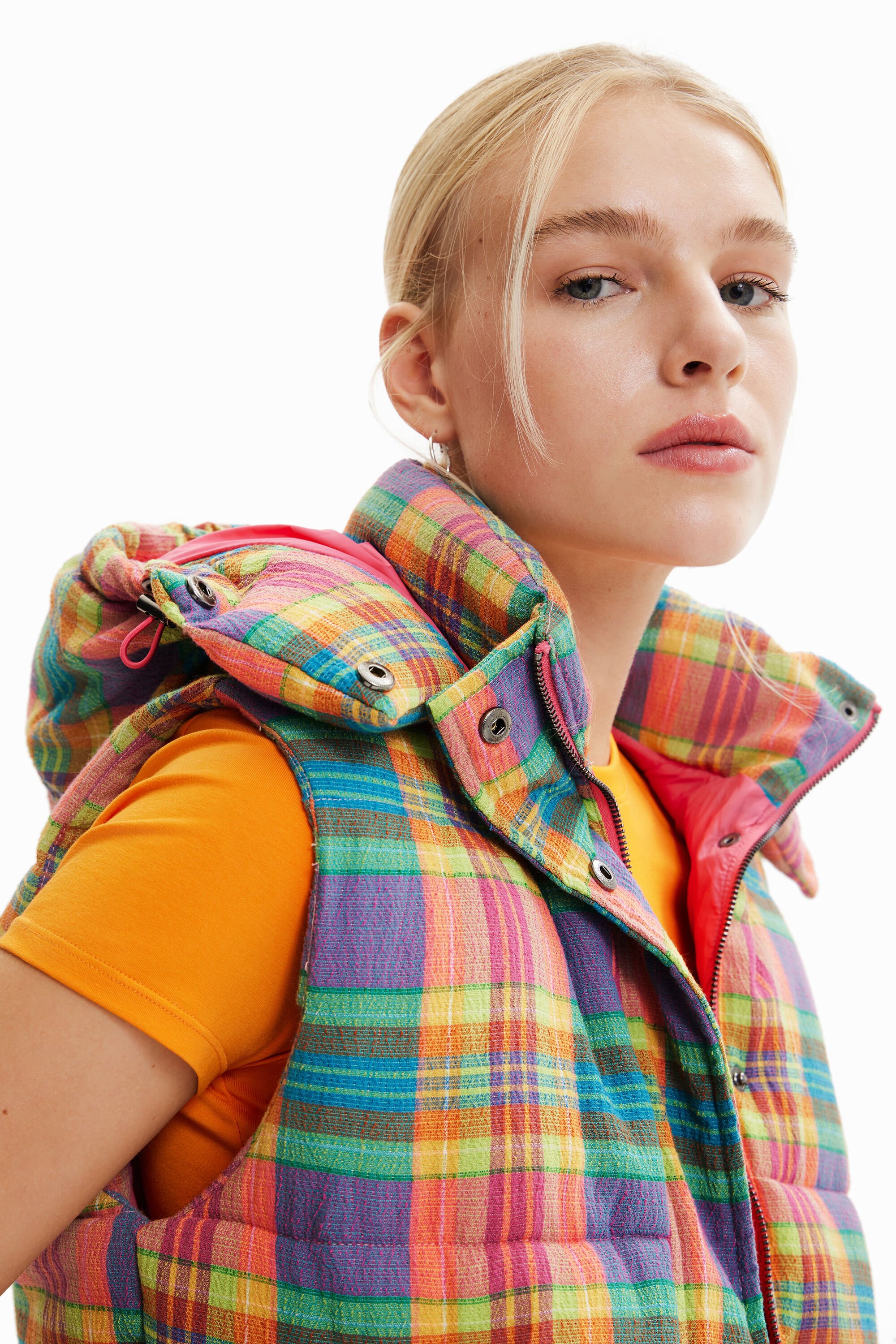 Gilet matelassé carreaux