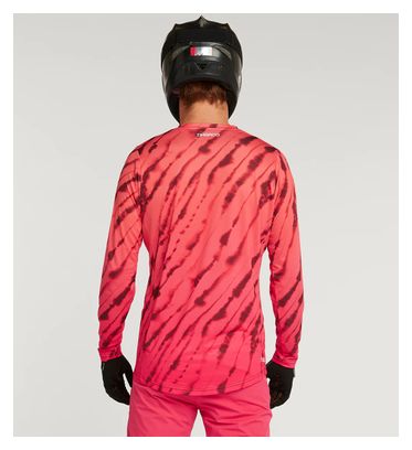 Maillot Manches Longues Dharco Race Val Di Sole Rose/Orange