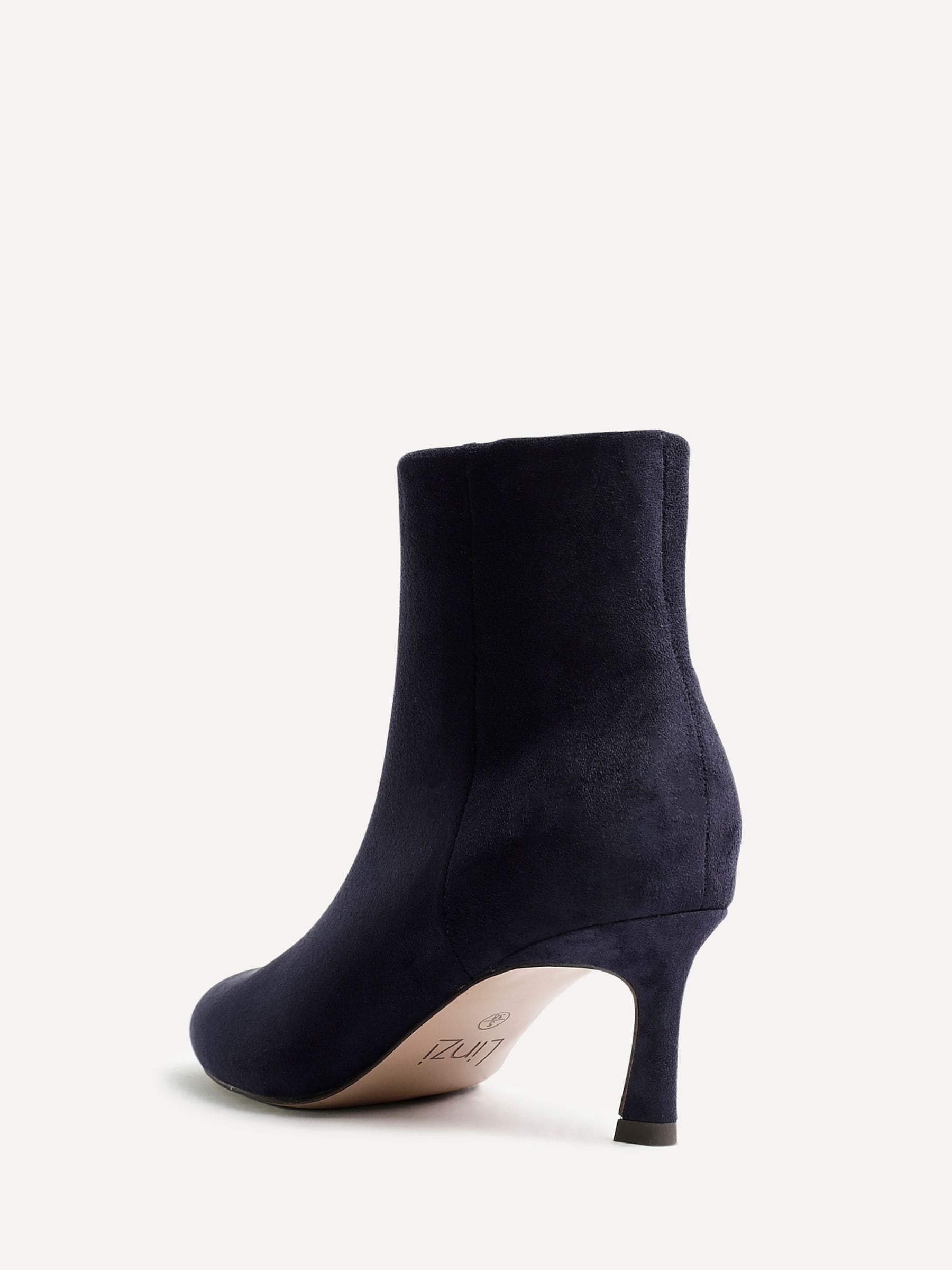 Blauw - Linzi Reserve Round Toe Stiletto Ankle Boots