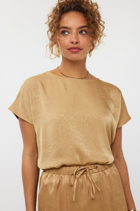 Ydence gouden dames t-shirt