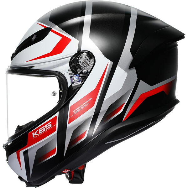 AGV - Casque K6 S Karve Blanc / Noir / Rouge / Mat