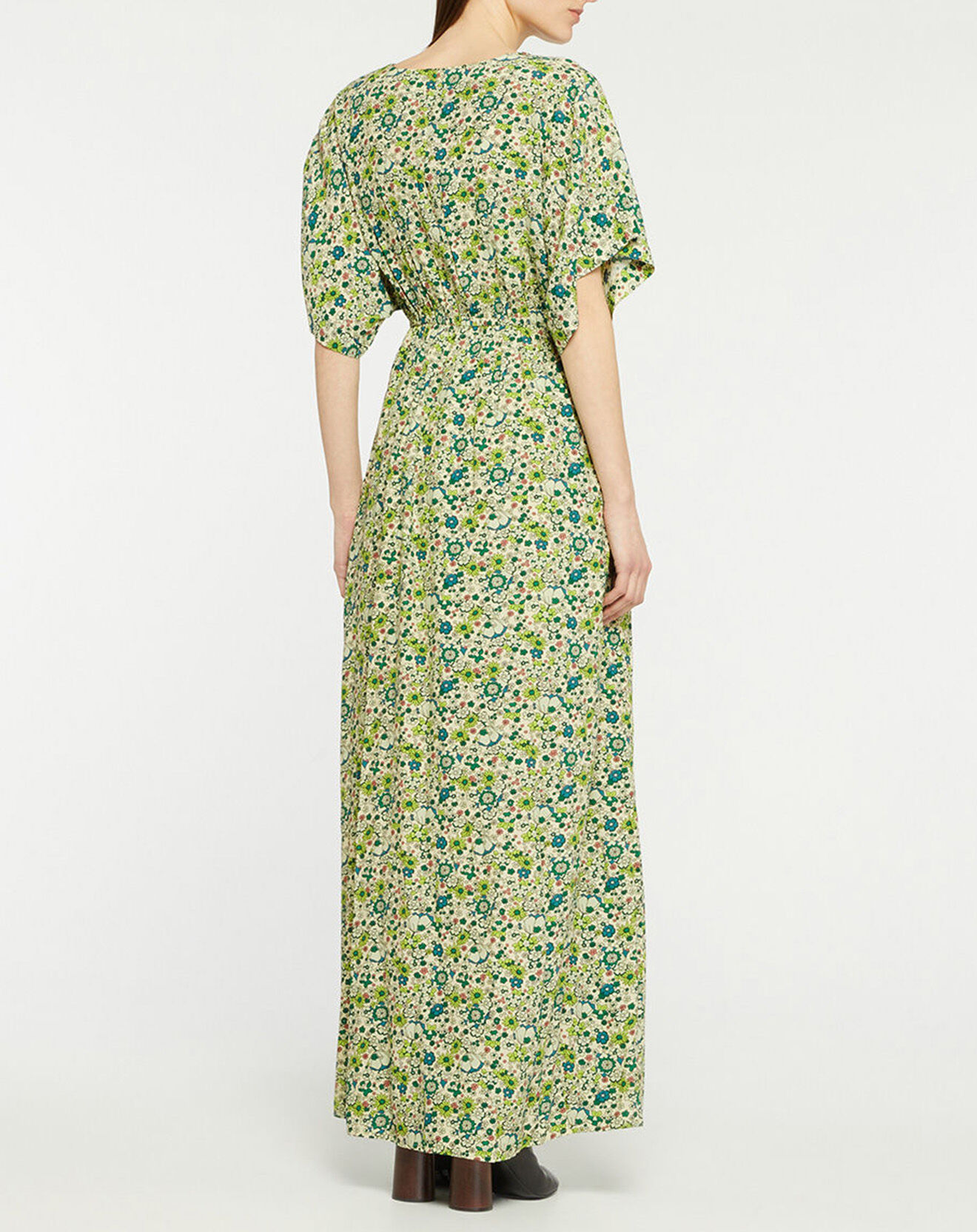 Scotch & Soda Robe longue Kimono verte