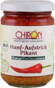 Chiron Bio Hanfaufstrich Pikant, 135 g