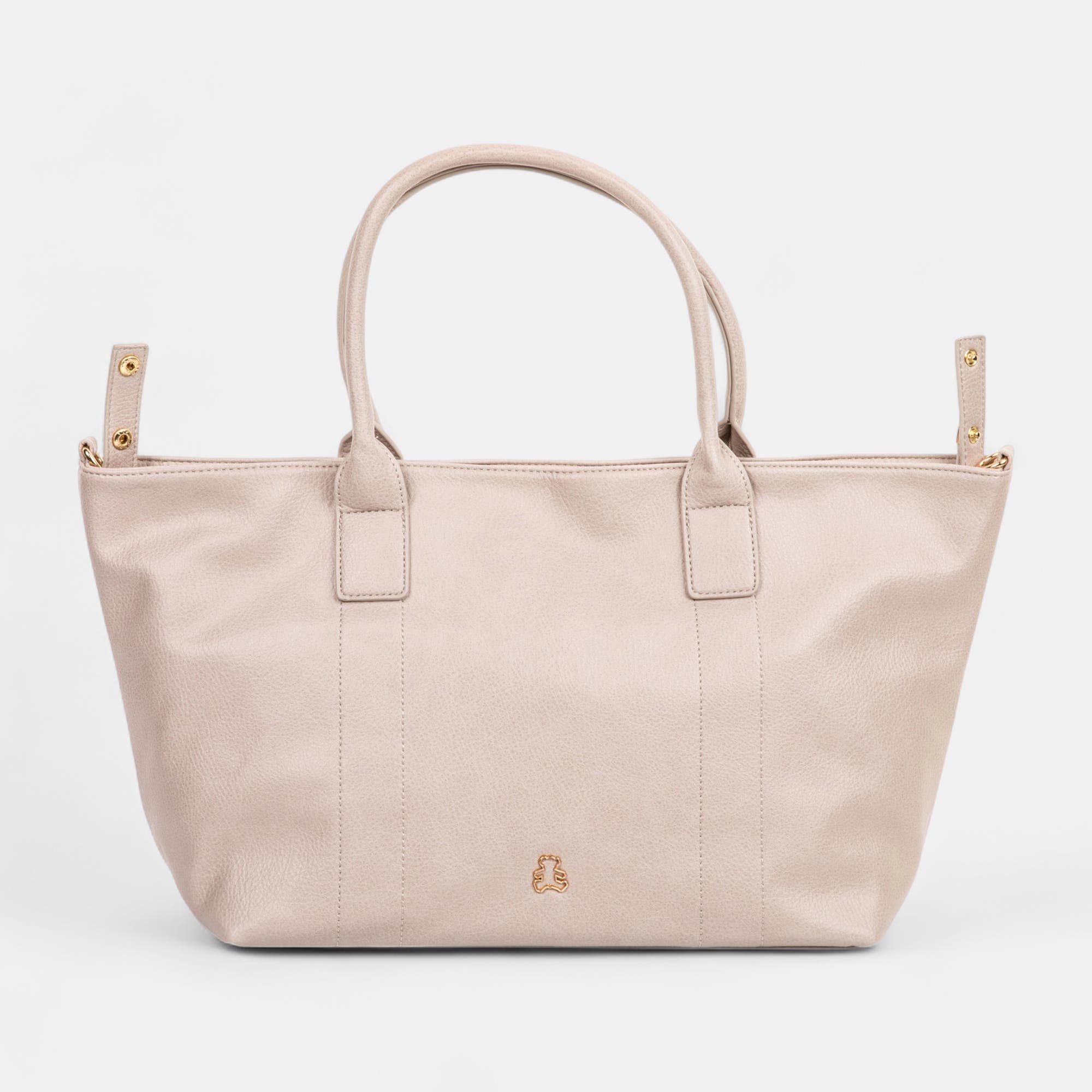 Sac de shopping taupe