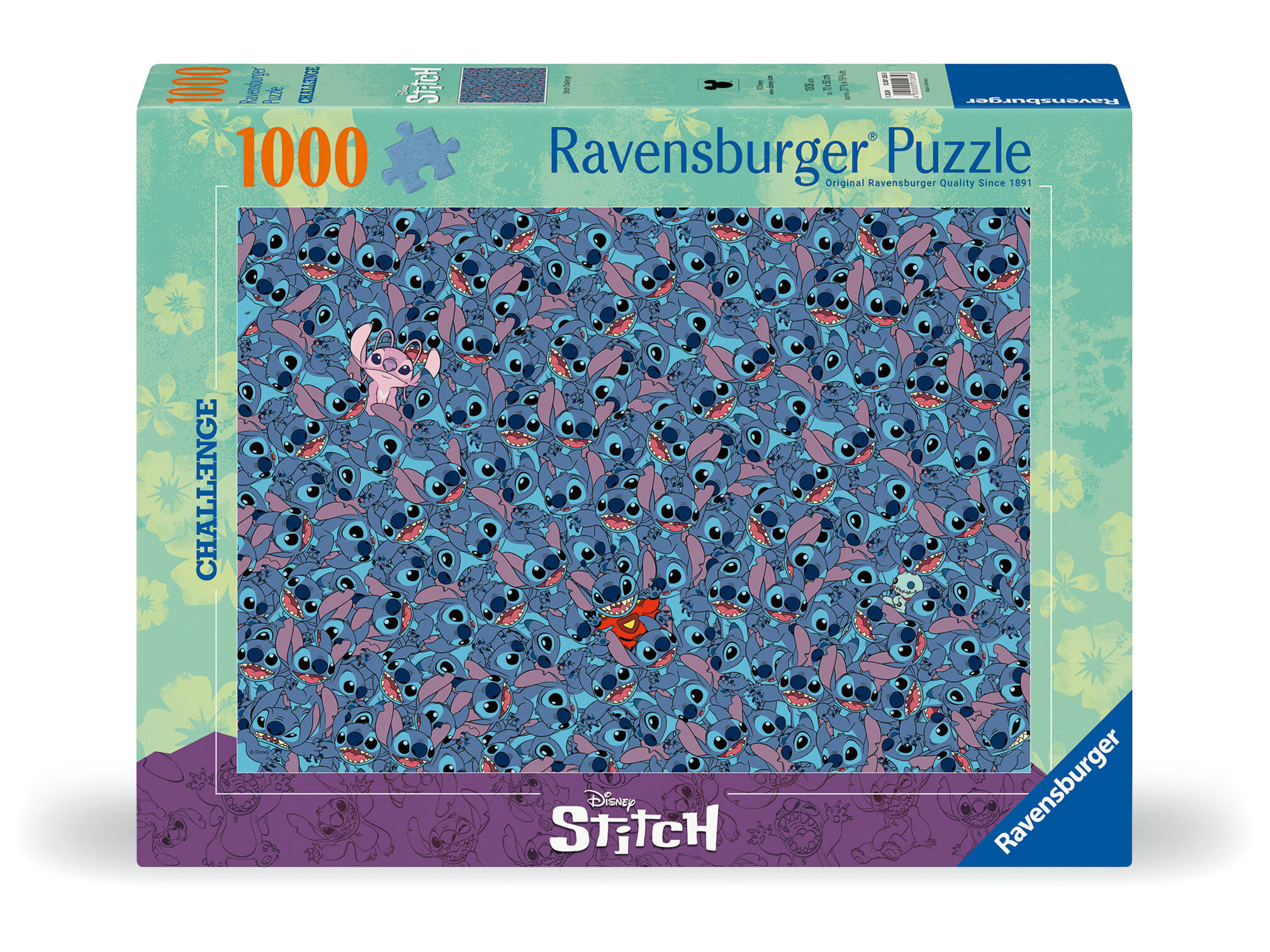 PUZZLE STITCH RAVENSBURGER 1000 PEÇAS