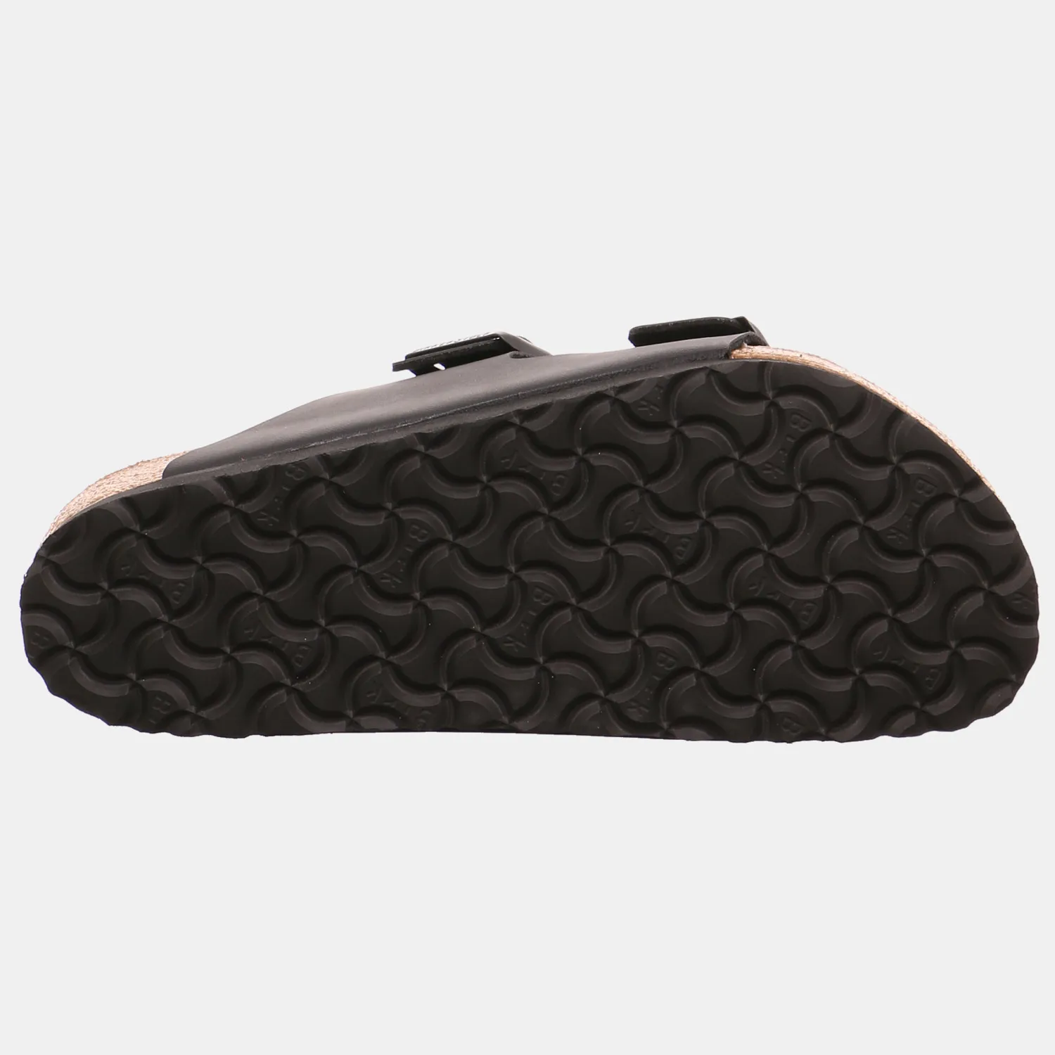BIRKENSTOCK Bio-Mûles Schwarz Leder