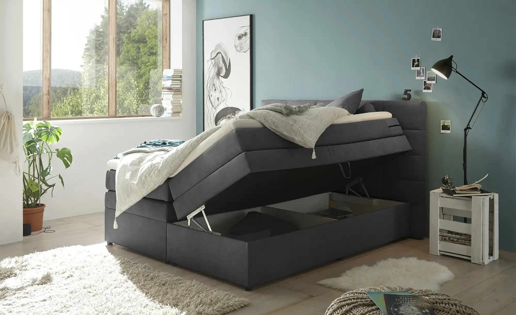 Boxspringbett mit Bettkasten Suffolk