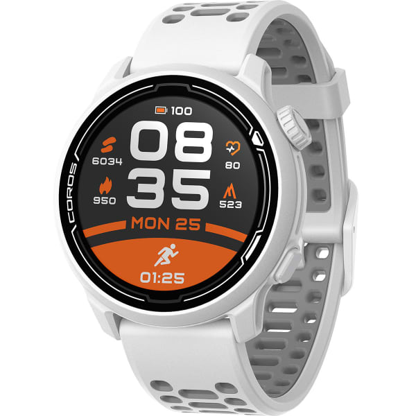 Montre cardio GPS COROS PACE 2 WHITE WITH SILICONE BAND WHITE