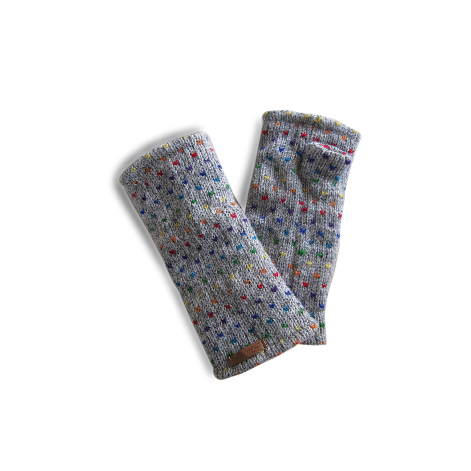 Pulswärmer grau-multicolor günstig bestellen