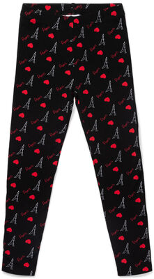 Luca & Lola Venetia Lange Leggings 2-pack, Black/Red
