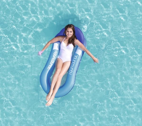 Bestway 43103, Blå, Rød, Flytemadrass, Mønster, Vinyl, 90 kg, 840 mm