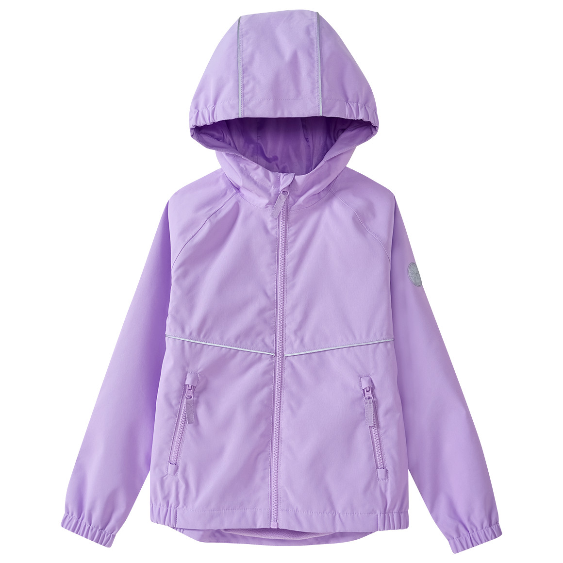 Yigga Mädchen Funktionsjacke mit Softshelleffekt helllila