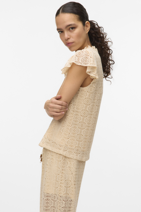 Vero Moda beige dames t-shirt