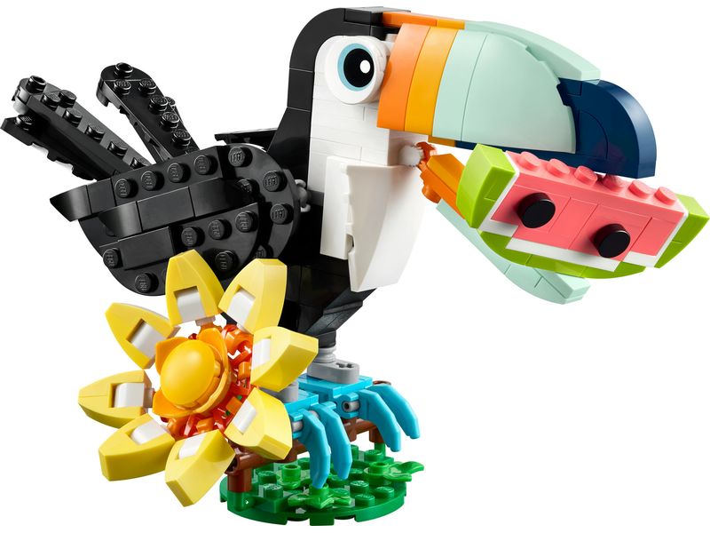 LEGO® Creator Wilde Tiere: Tropischer Tukan 31173 Bau-Spiel-Set