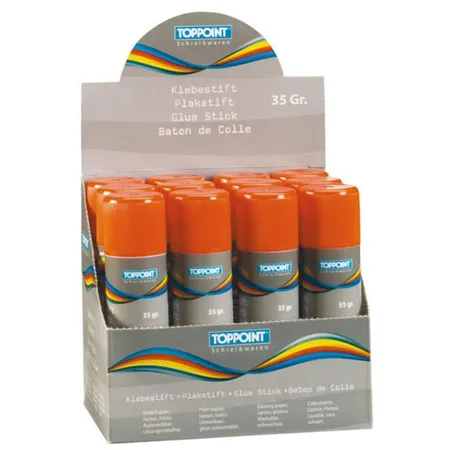 Stylex Klebestifte 35g, 12 Stück