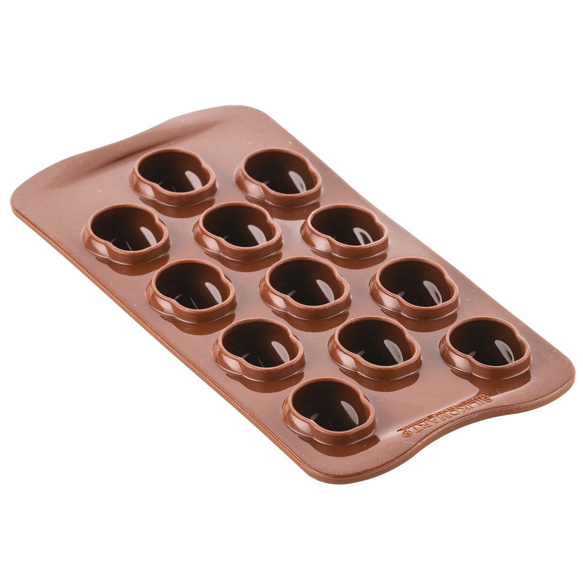 Silikonform Sjokolade Hodeskalle, Ø 3cm