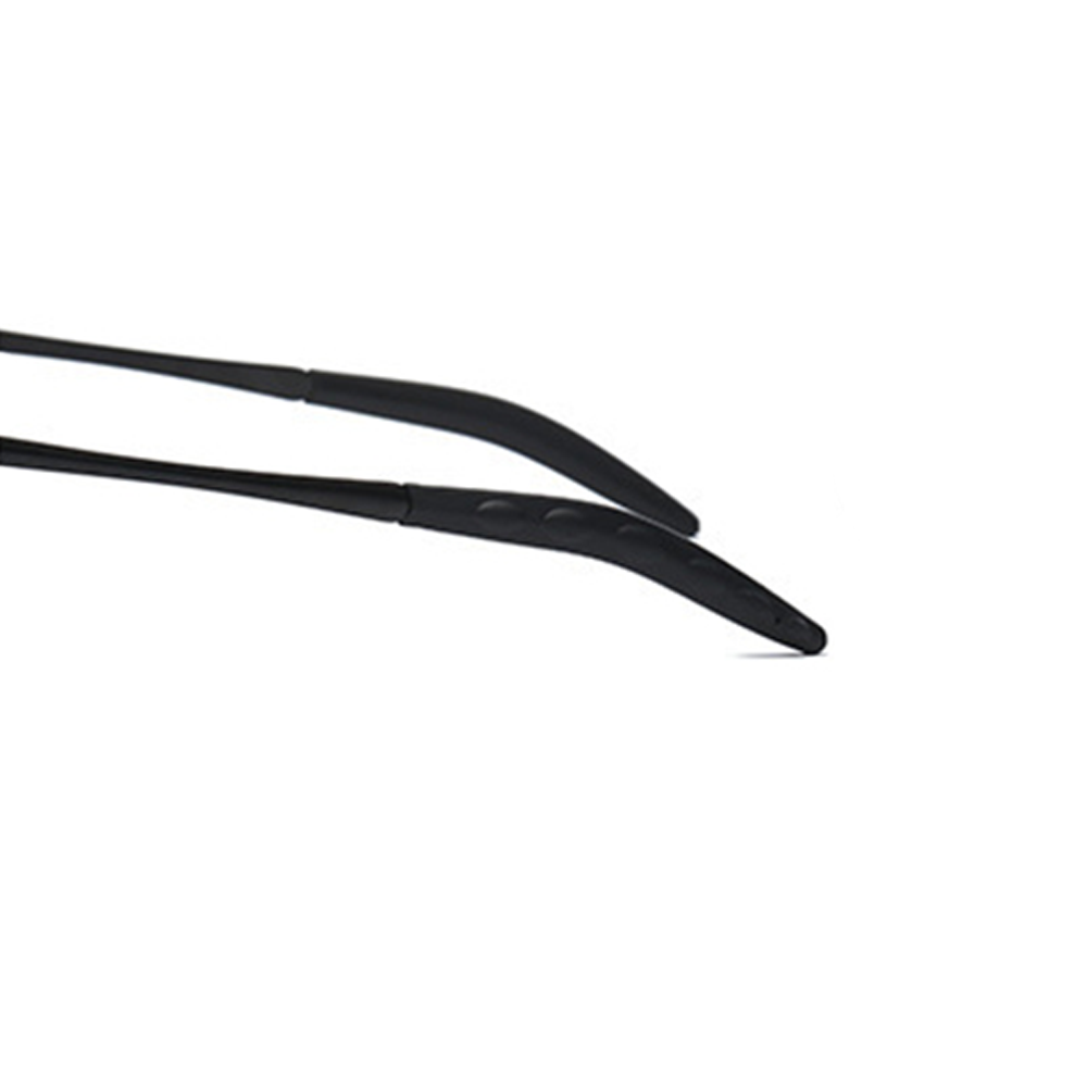 Selbsttönende Polarisierte UV Sport Brille Photochromatische Fahrrad Sonnenbrille - Schwarz