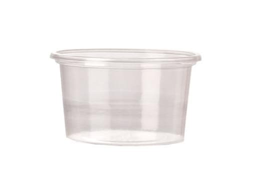 Dressingbæger 80 ml Ø70 mm Rundt PS Klar,30 pk x 100 stk/krt