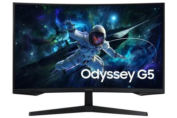 Samsung Odyssey G5 S32CG554EU - G55C Series - LED-skærm - gaming - kurvet - 32