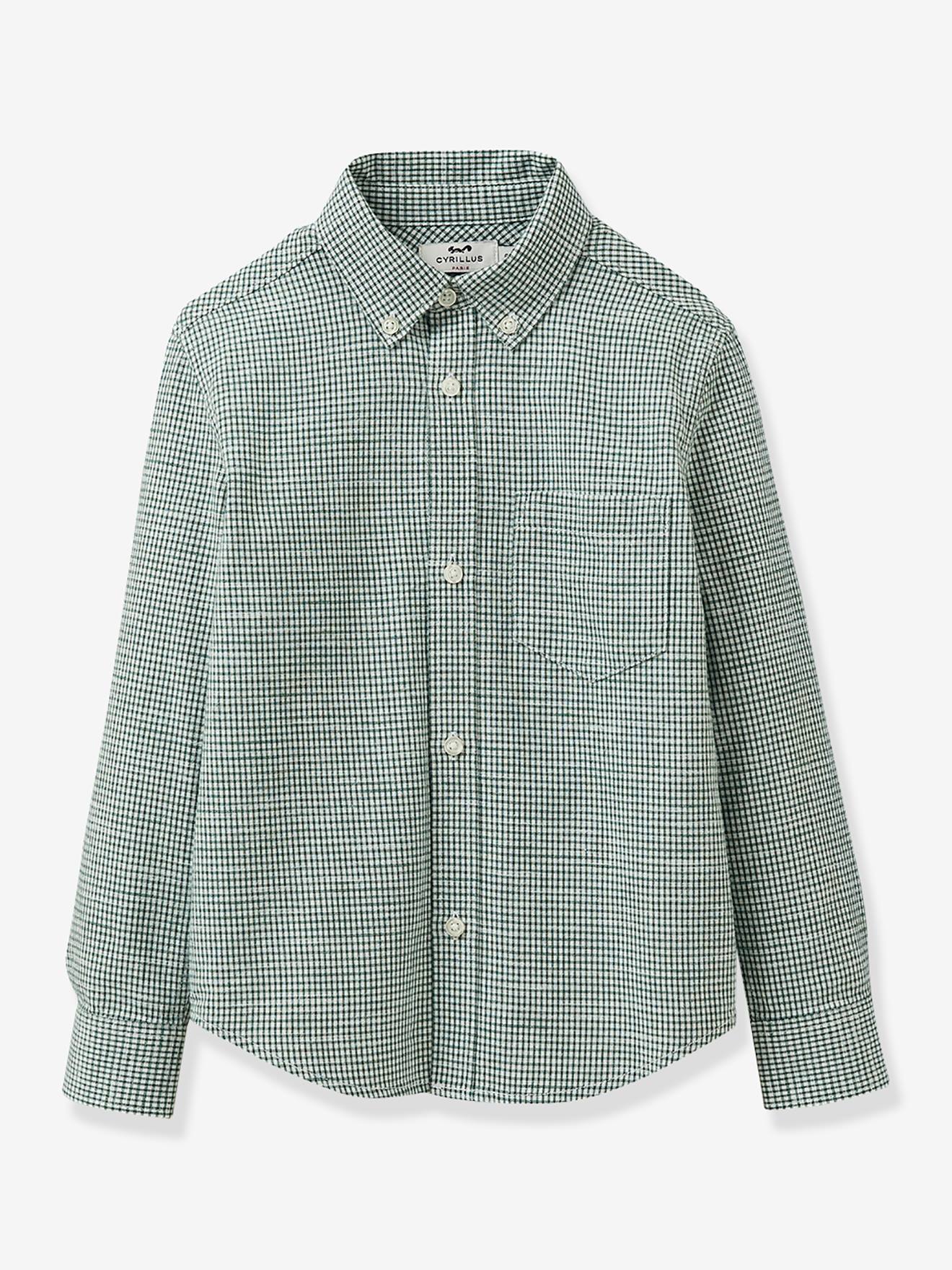 Camisa xadrez vichy infantil