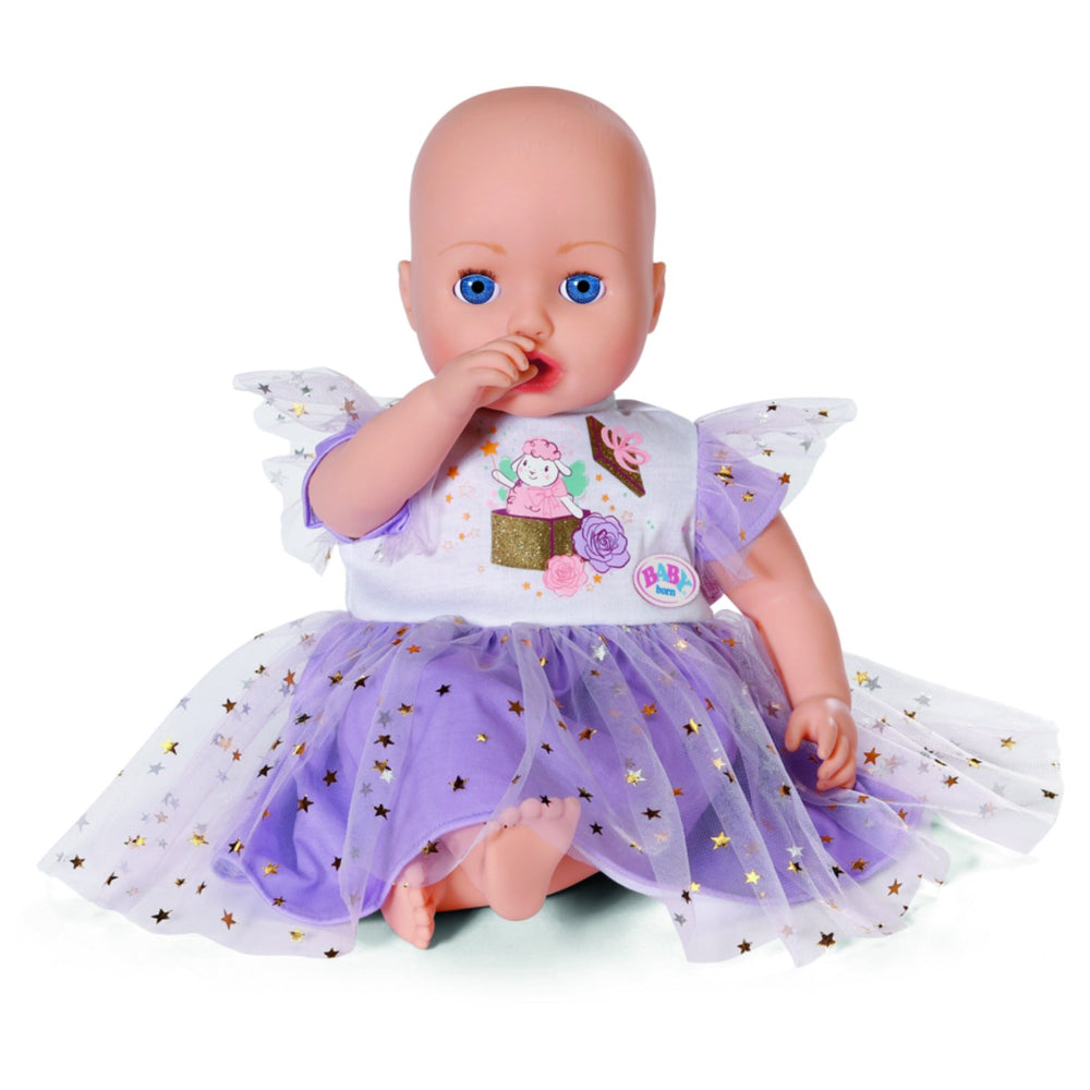 Køb BABY Born Lilac Kjole Med Tylskørt 43 Cm