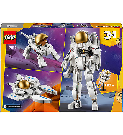 LEGO® Ersteller - Astronaut im Weltraum - 31152 - 3-I-1 - 647 Te