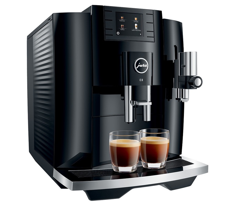JURA E8 PianoBlack EB Smart Connect offert Garantie 3 ans Coloris:Noir