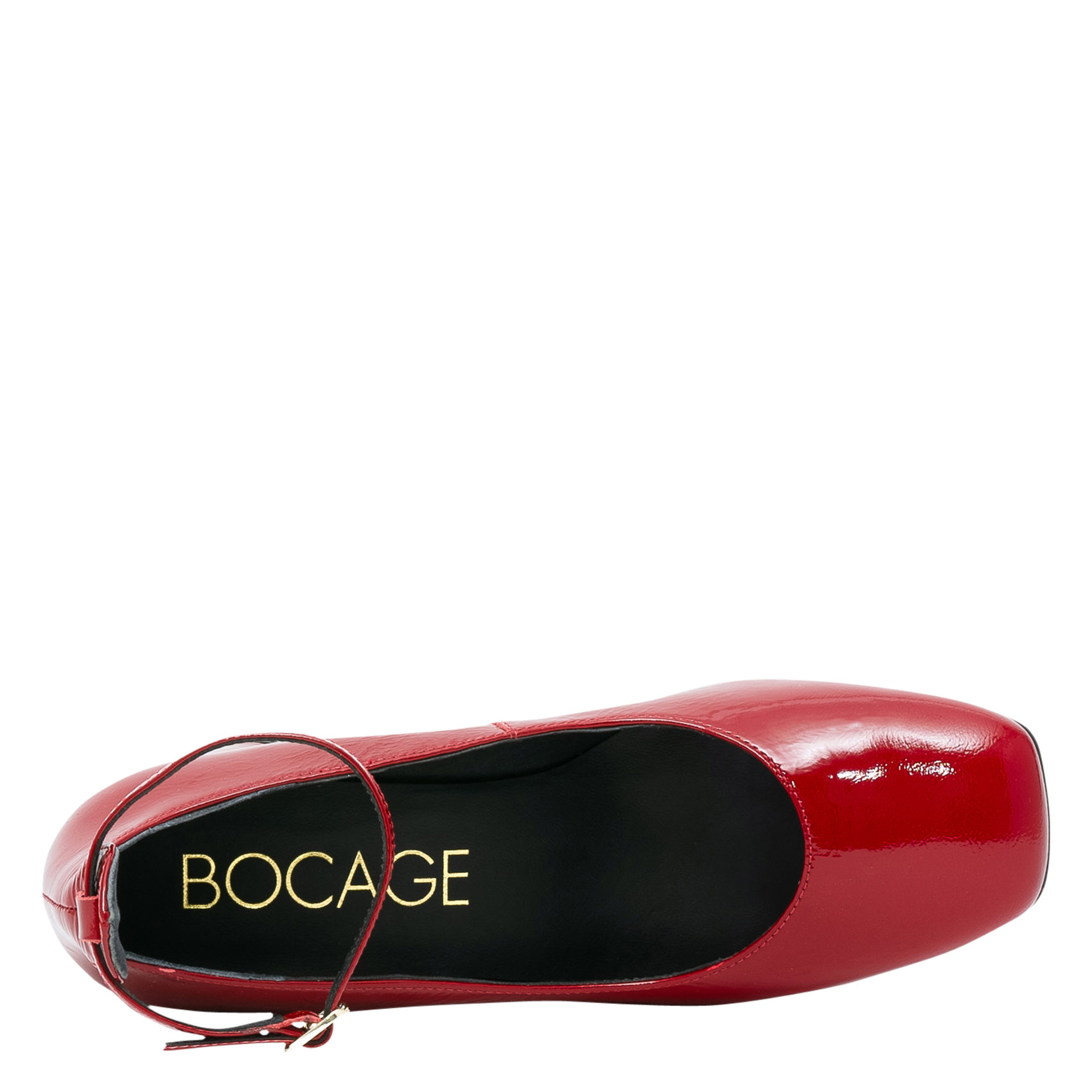 INDIRA - Escarpins en cuir vernis | Rouge