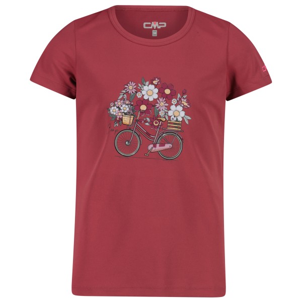 CMP - Girl's T-Shirt Piquet Print - T-shirt technique