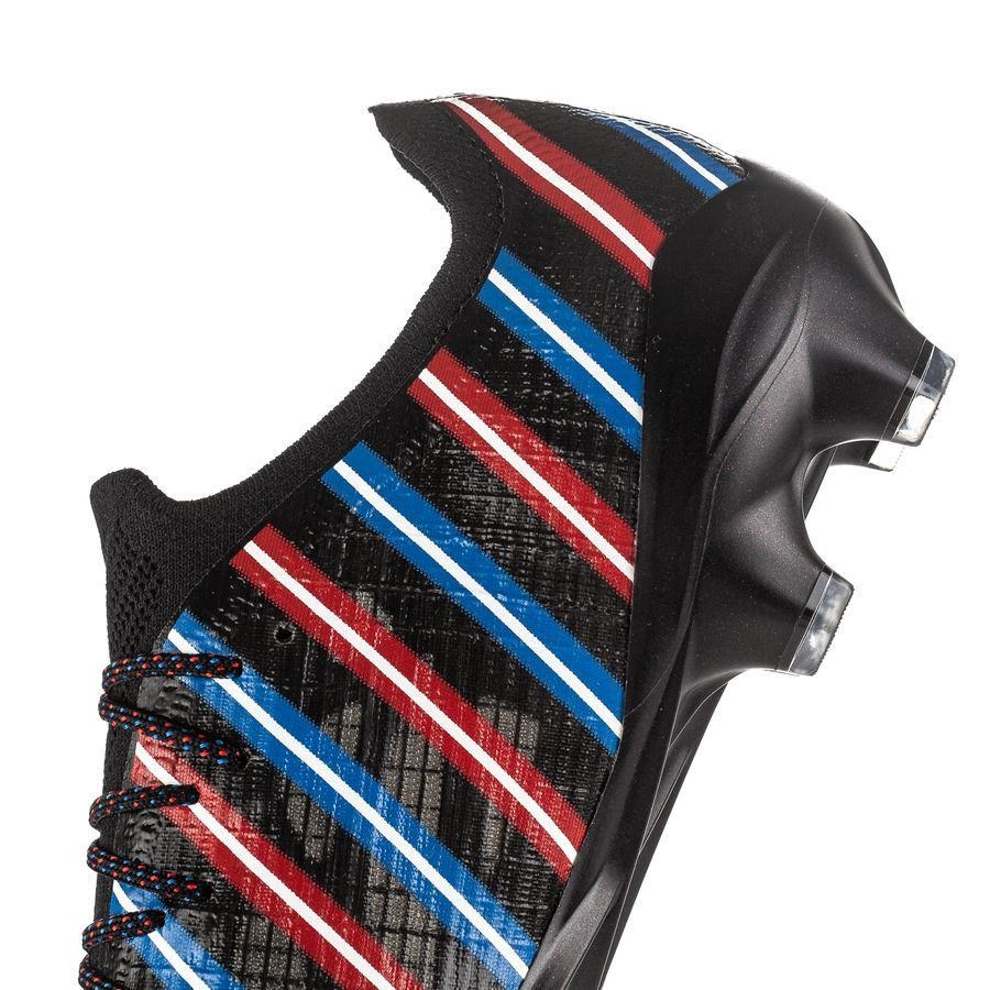 PUMA X Unisport Ultra 1.4 FG/AG Barbershop - Noir/Blanc/Bleu/Rouge ÉDITION LIMITÉE