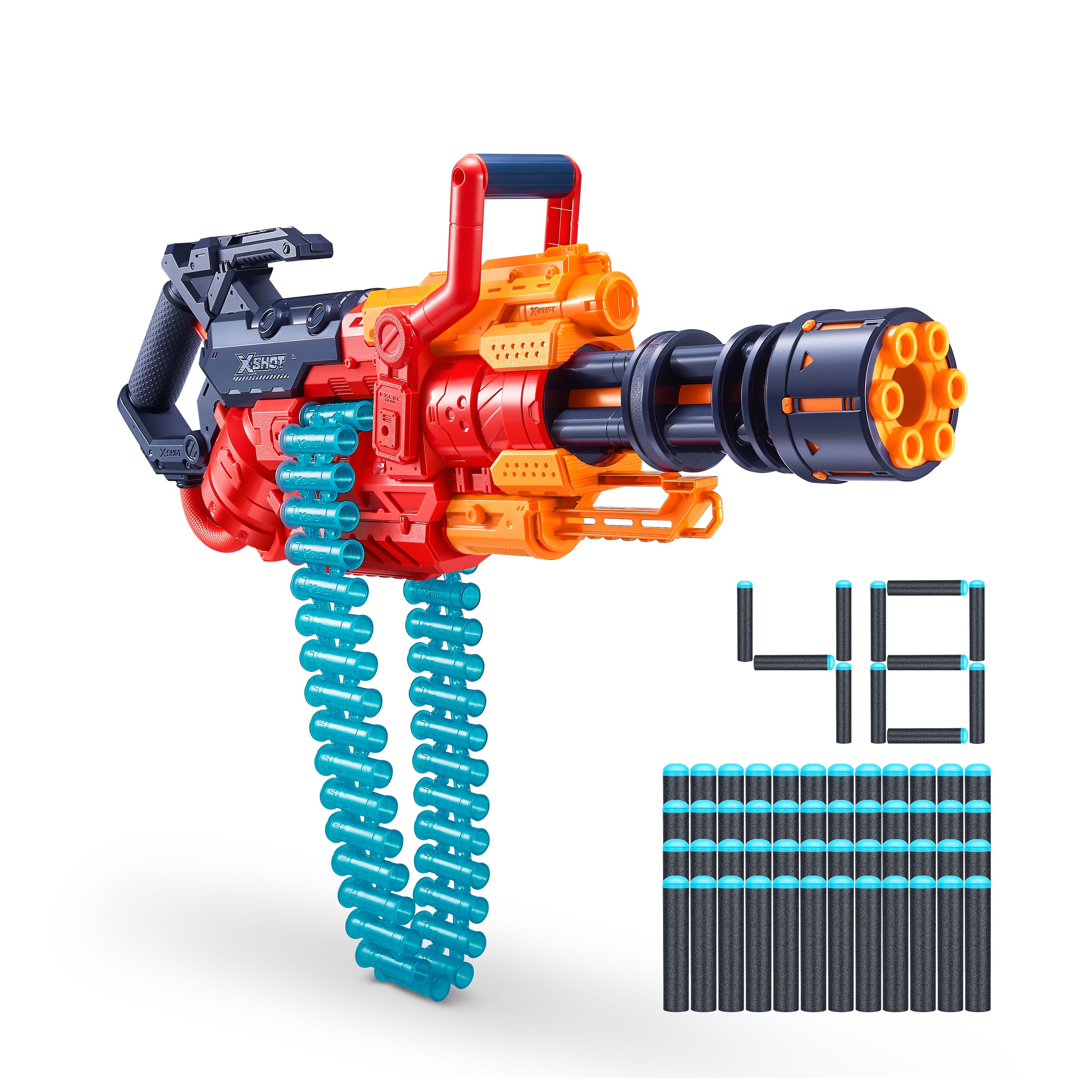 Blaster X-SHOT CRUSHER mit 48 Darts
