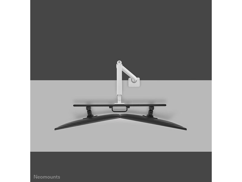 NEOMOUNTS Tischständer DS75S-950 WH2 bis 16 kg – Weiss Voll bewegliche Tischhalterung für 17-27