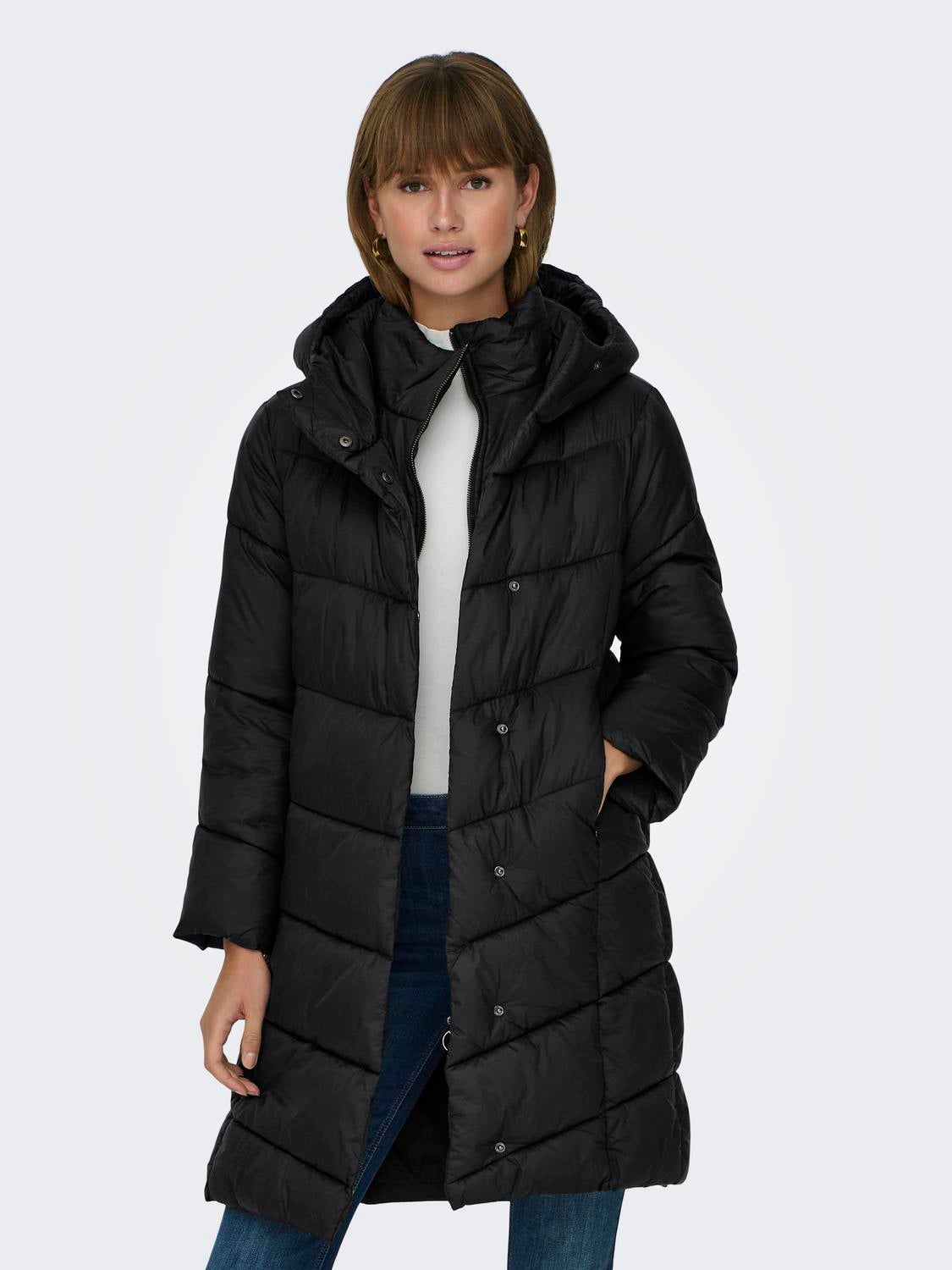 ONLAUDREY Steppmantel Black