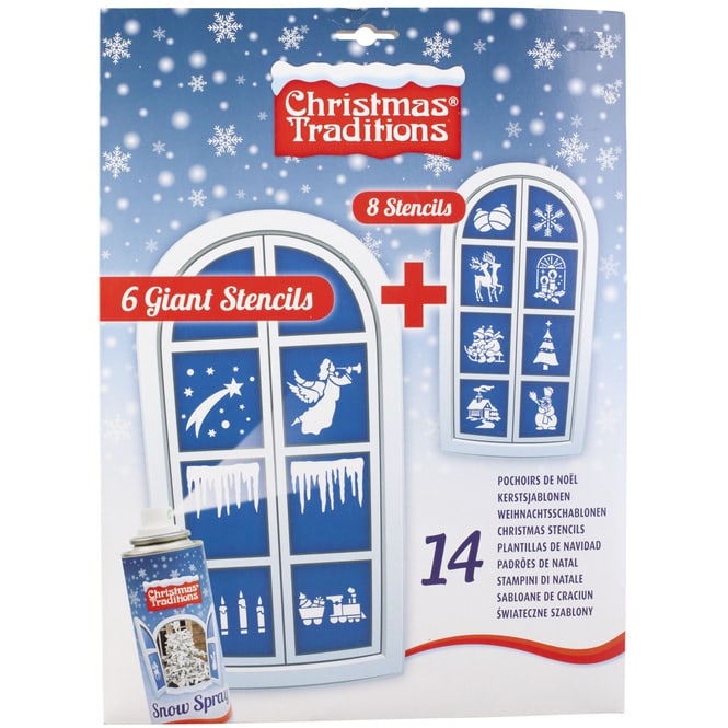 14 Weihnachtsschablonen
