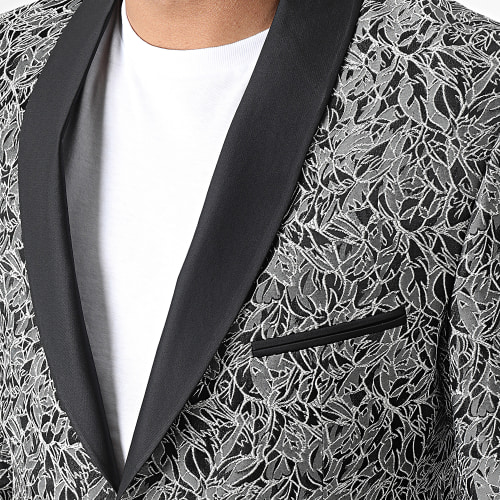 Veste Blazer Noir Gris