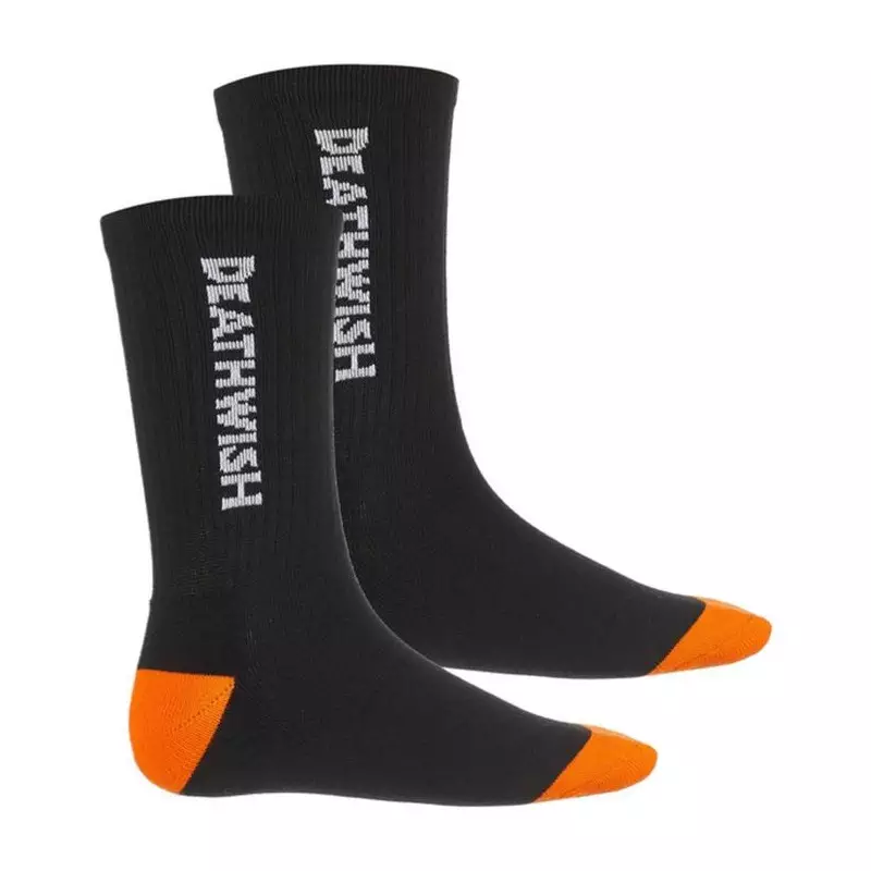 Chaussettes skate DEATHWISH SKATEBOARDS Carpenter Noir