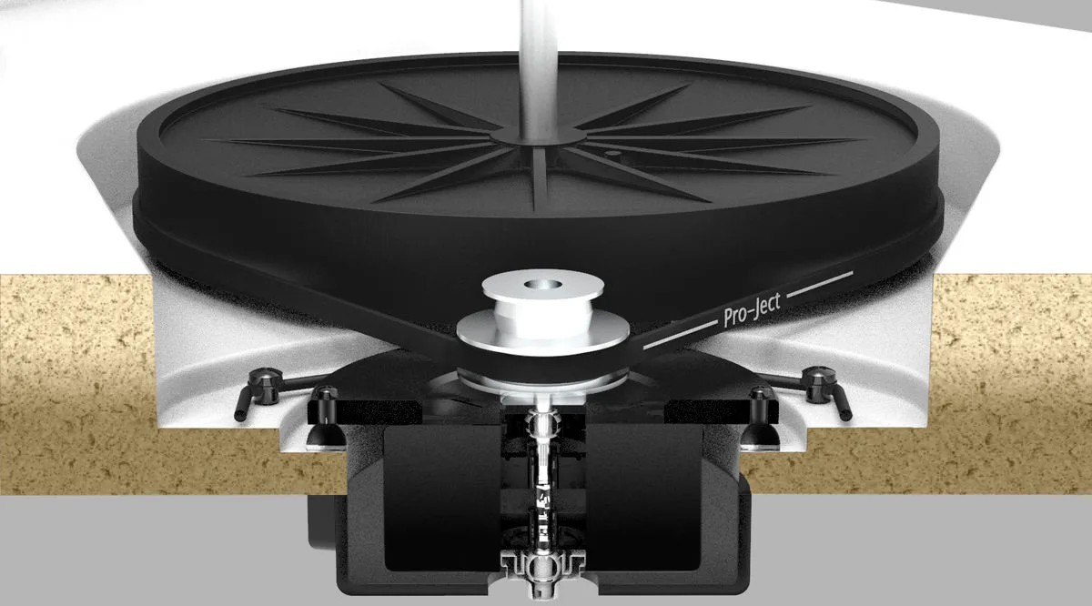 Pro-Ject X1 B Pick It S2 Blanc laqué   cellule Pro-Ject Pick It S2 Platines vinyle hi-fi
