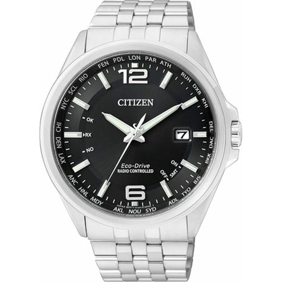 Citizen Elegant World Timer Eco-Drive Radio Controlled