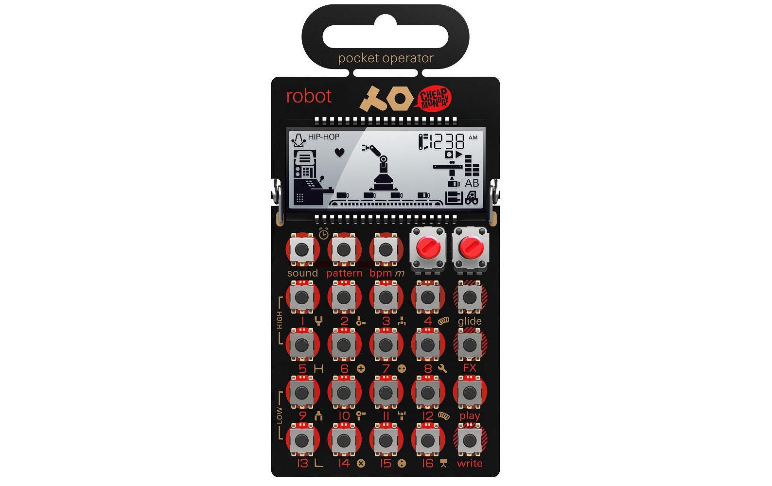 Synthesizer PO-28 Robot8-bit Synthesizer und Sequencer