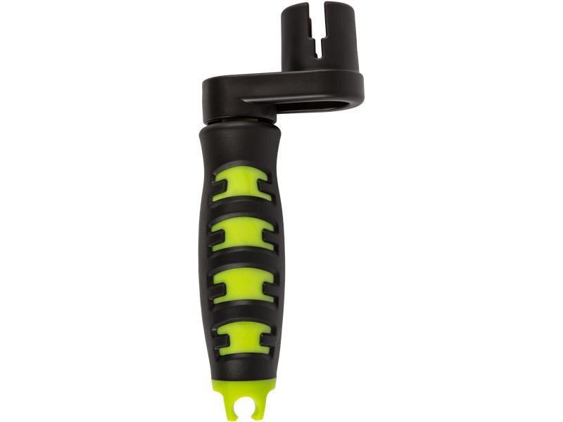 Ernie Ball Saitenkurbel Pegwinder Plus Kompakter Saitenwickler mit integriertem Stegstift-Entferner